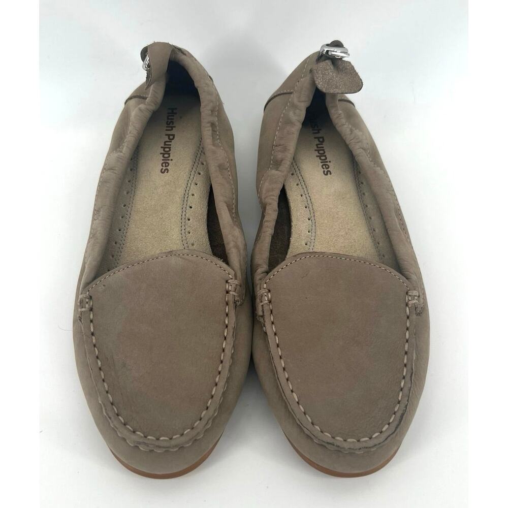 Hush Puppies | Endless Wink Taupe Suede Slip On Loafers Women's Comfort Size 7